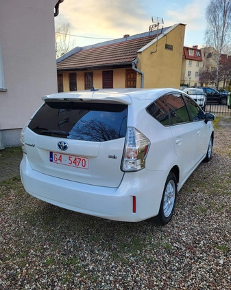 Toyota Prius cena 42999 przebieg: 132000, rok produkcji 2012 z Żabno małe 106